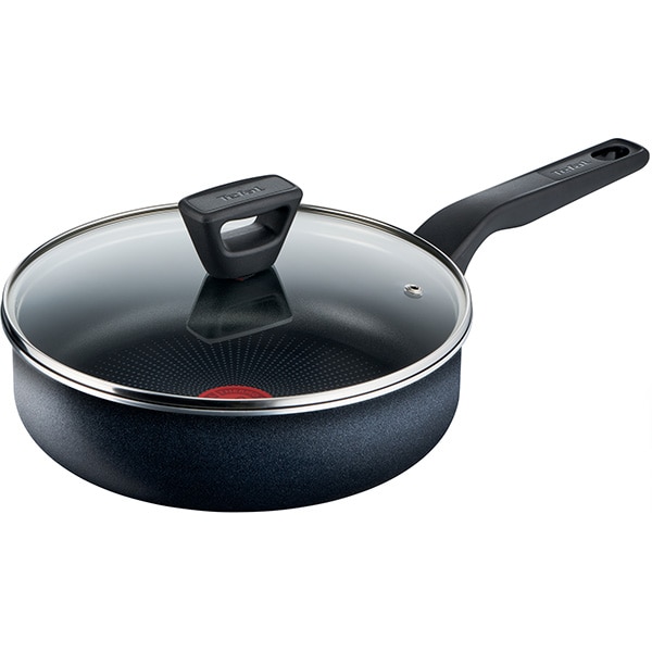 Cratita TEFAL XL Force C3853253, 24cm, 3l, aluminiu, negru