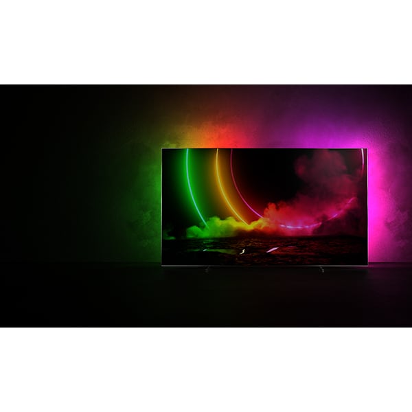 Televizor OLED Smart PHILIPS 55OLED806, Ultra HD 4K, HDR 10+, 139cm