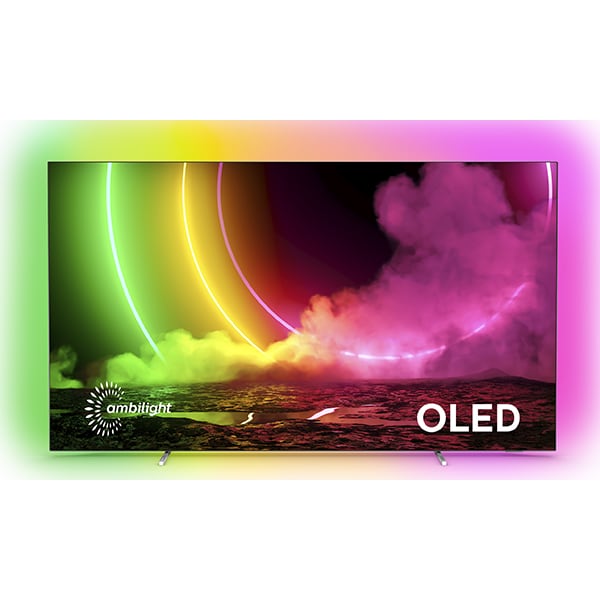 Televizor OLED Smart PHILIPS 55OLED806, Ultra HD 4K, HDR 10+, 139cm