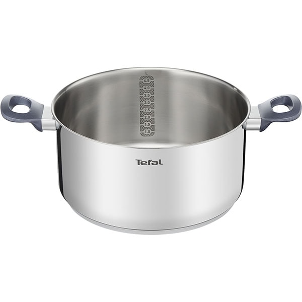 Oala TEFAL Daily Cook G7124645, 24cm, 5l, otel, argintiu