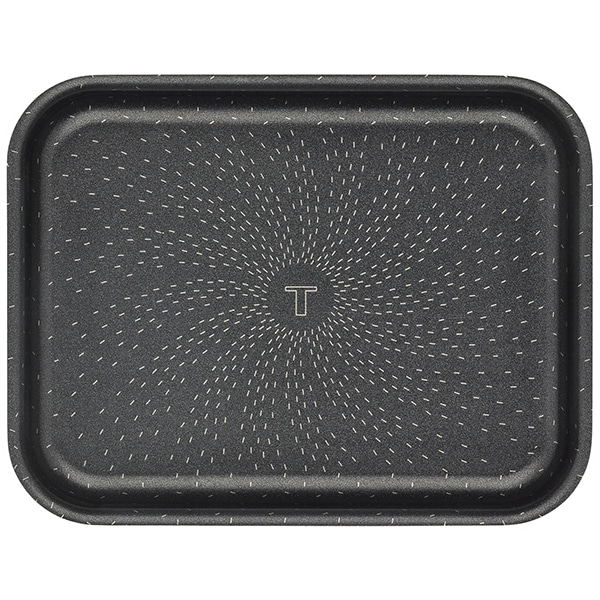Tava de copt TEFAL Succes J1600502, 19x25cm, aluminiu, negru