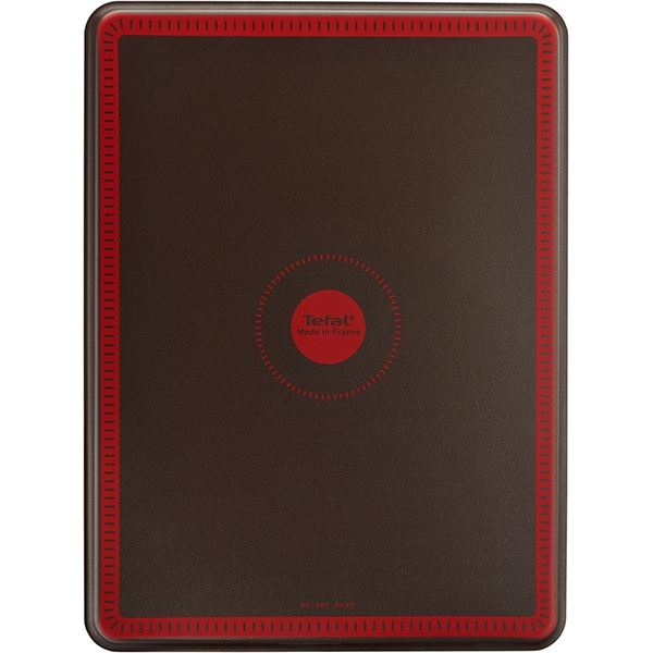 Tava de copt TEFAL J5547002, 38x28cm, aluminiu, negru