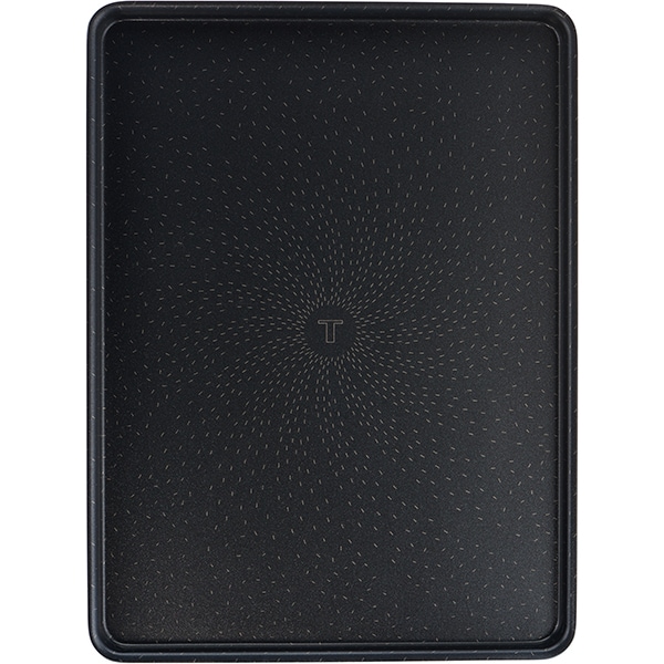 Tava de copt TEFAL J5547002, 38x28cm, aluminiu, negru