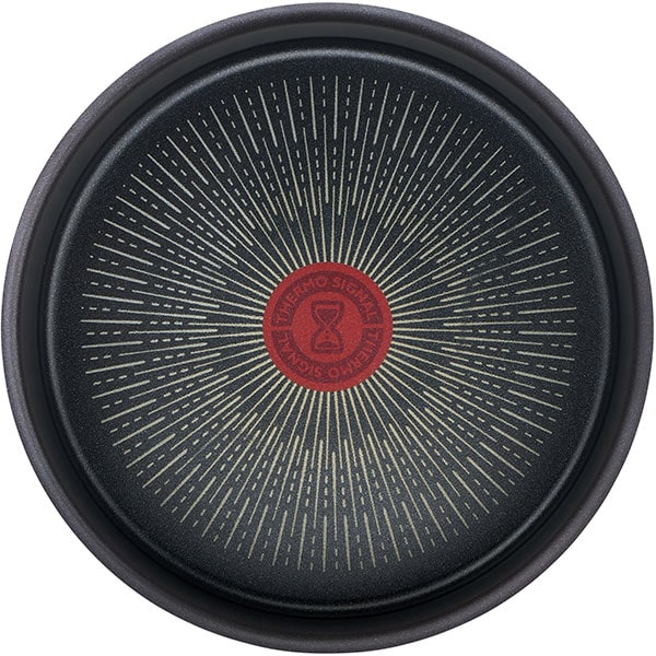 Craticioara TEFAL Ingenio Unlimited L7632932, 18cm, invelis antiaderent, aluminiu, negru