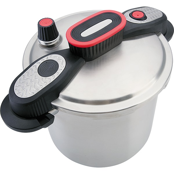 Oala sub presiune MYRIA MY4437, 8l, 24cm, inox, argintiu