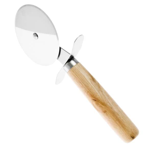 Set preparare si servire pizza SMILE SKP-1, 33cm, ceramica, maro