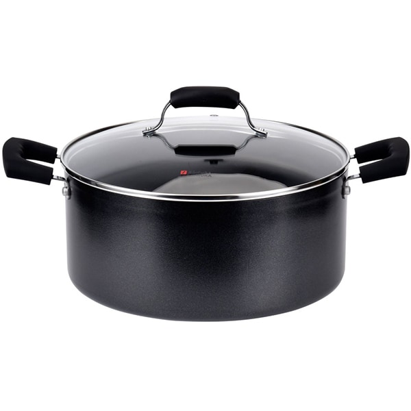 Cratita ZOKURA Z1076, 7l, 28cm, aluminiu, negru