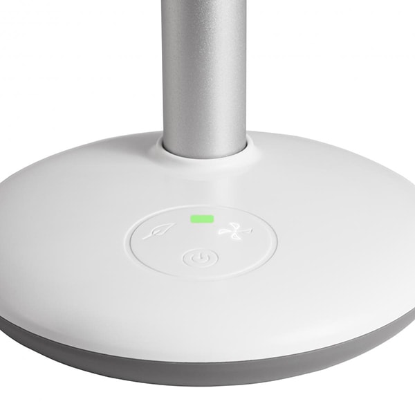 Ventilator portabil ARGO ORFEO, 4 trepte de viteza, Mod eco, 5W, alb, cu acumulator, 