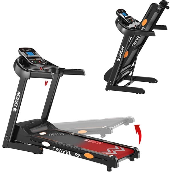 Banda de alergat Orion Travel R8, Pliabila, 16km/h, 120kg