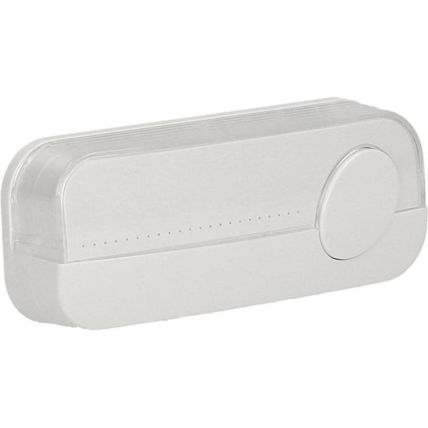 Buton sonerie cu fir ORNO OR-DP-VD-138PD1, IP44, alb