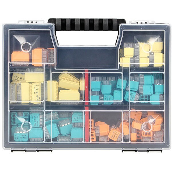 Set conectori electrici ORNO OR-SZ-8007, 123 piese, multicolor