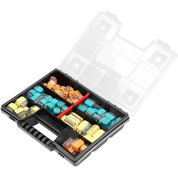 Set conectori electrici ORNO OR-SZ-8007, 123 piese, multicolor