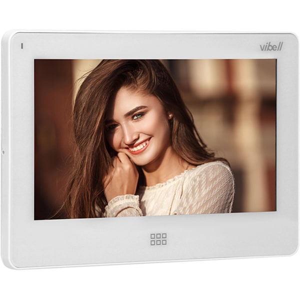Interfon video cu fir ORNO OR-VID-EX-1060/W,LCD, 7 inch, alb-gri