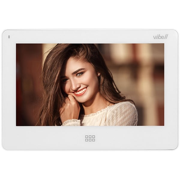 Interfon video cu fir ORNO OR-VID-EX-1060/W,LCD, 7 inch, alb-gri
