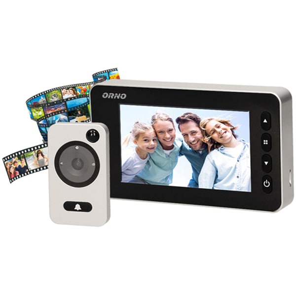 Vizor electronic ORNO OR-WIZ-1106, LCD, 4.3 inch, IR, Night Vision, negru