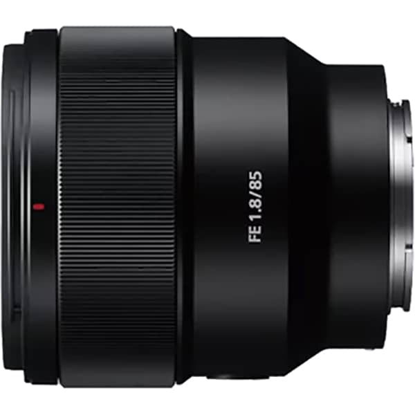 Obiectiv foto SONY SEL85F18.SYX, montura FE, 85 mm f1.8, negru