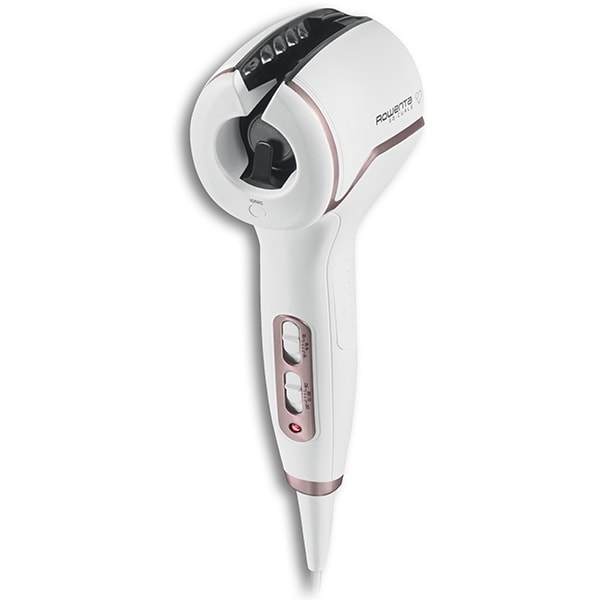 Ondulator de par ROWENTA So Curl Premium Care CF3730F0, 230 grade, invelis turmalina, alb