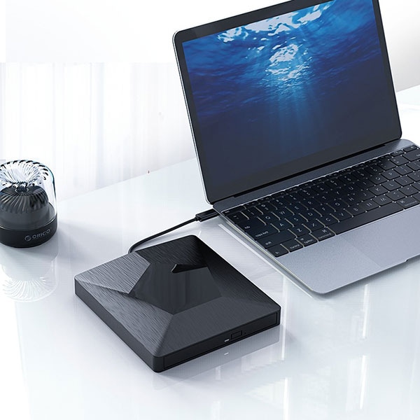 DVD-RW extern ORICO XD007, USB 2.0, negru