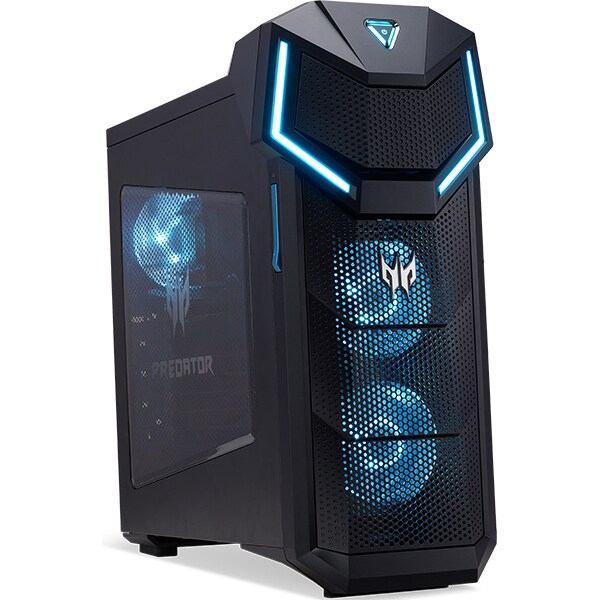 Sistem Desktop Gaming ACER Predator Orion 5000, Intel Core i7-9700K pana la 4.9GHz, 16GB, SSD 1TB, NVIDIA GeForce RTX 2070 8GB, Windows 10 Home