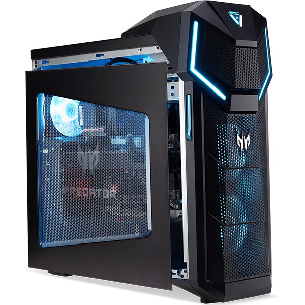 Sistem Desktop Gaming ACER Predator Orion 5000, Intel Core i7-9700K pana la 4.9GHz, 16GB, SSD 1TB, NVIDIA GeForce RTX 2070 8GB, Windows 10 Home