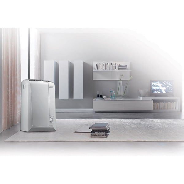 Aer conditionat portabil DELONGHI PACN82 ECO, 9400 BTU, A, alb
