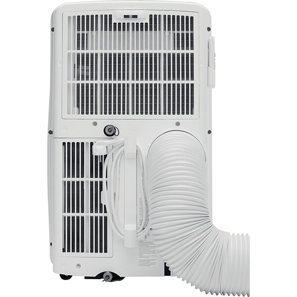 Aer conditionat portabil WHIRLPOOL PACW29HP, 9000BTU, A+, Incalzire, kit instalare inclus, alb-gri