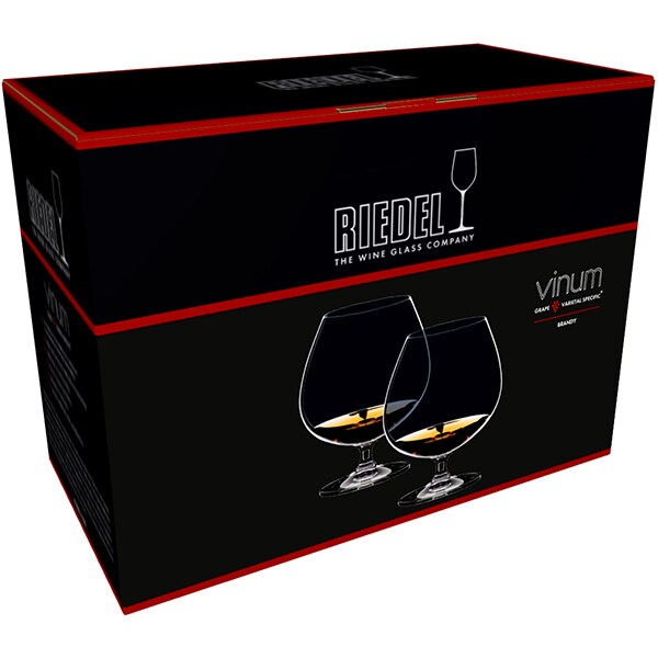 Set pahare RIEDEL Brandy Vinum 6416/18, 2 piese, cristal