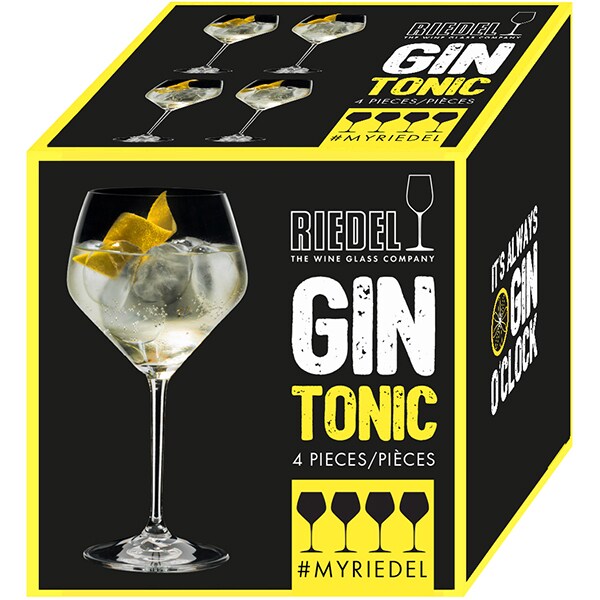 Set pahare RIEDEL Gin Tonic 5441/97, 0.67l, 4 piese, cristal