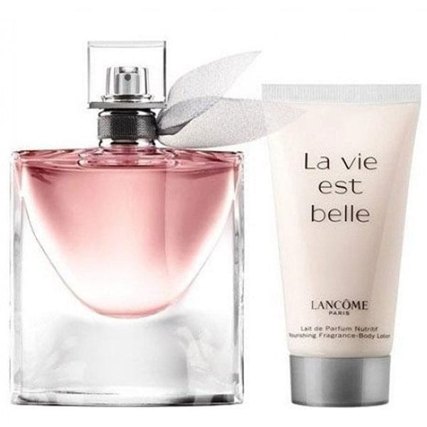 Set cadou LANCOME La Vie Est Belle: Apa de parfum, 50ml + Lotiune de corp, 50ml