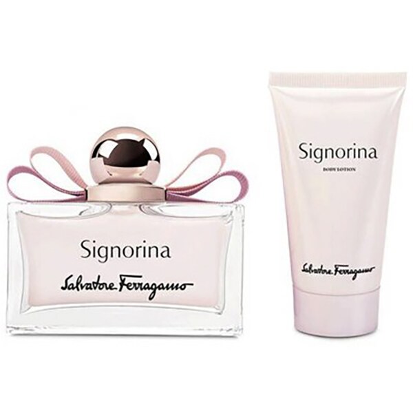 Set cadou SALVATORE FERRAGAMO Signorina: Apa de parfum, 30ml + Lotiune de corp, 50ml