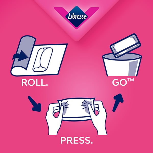 Pachet promo LIBRESSE: Absorbante Ultra Normal, 20 buc + Absorbante Ultra Goodnight, 8 buc