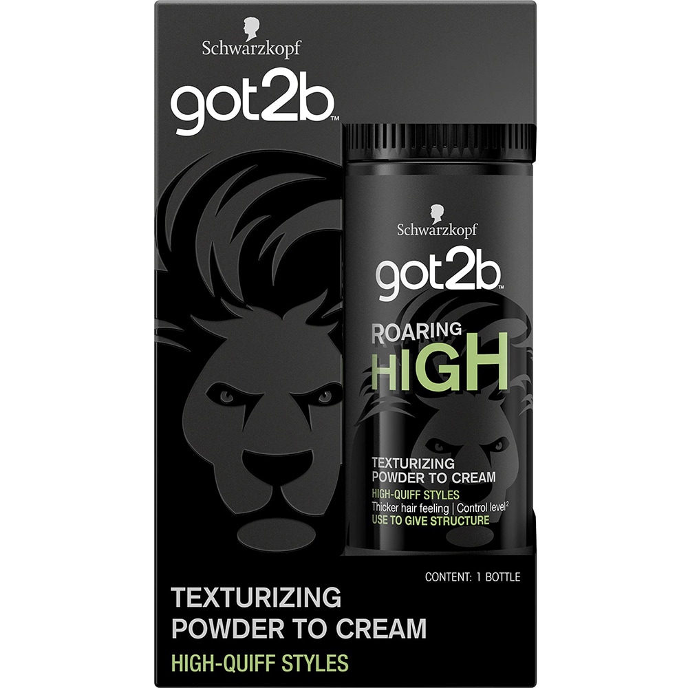 Set cadou GOT2B: Pudra texturizanta Got2b Roaring High, 15g + Clei pentru par Got2b Phenomenal, 100ml + Gel de dus Fa Men Volcano Force, 400ml