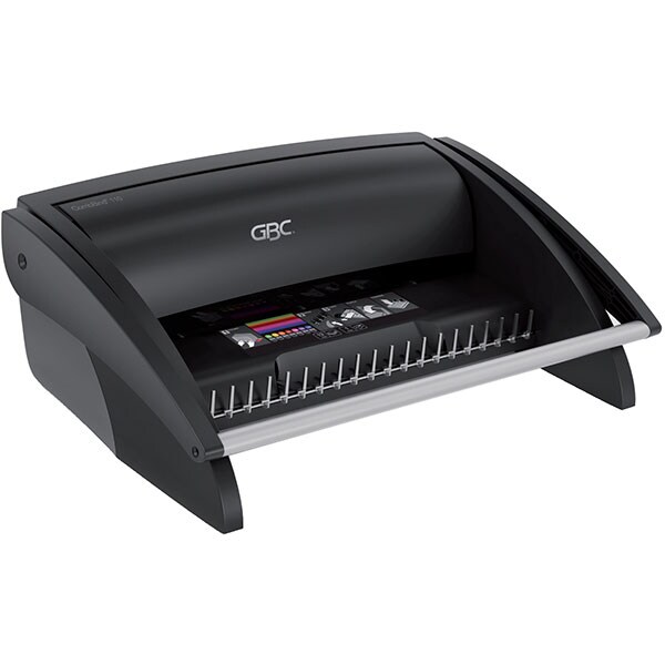 Aparat de indosariat manual GBC CombBind C110, 195 coli, negru