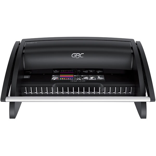 Aparat de indosariat manual GBC CombBind C110, 195 coli, negru