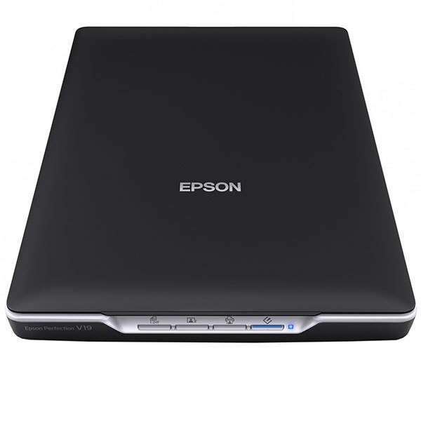 Scanner EPSON Perfection V19, A4, USB, alb