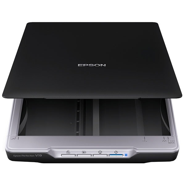 Scanner EPSON Perfection V19, A4, USB, alb