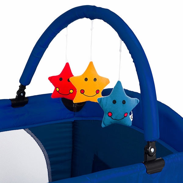 Patut JUJU Sleepy Baby - Space Adventure JU7960, 0 luni+, albastru-bleumarin