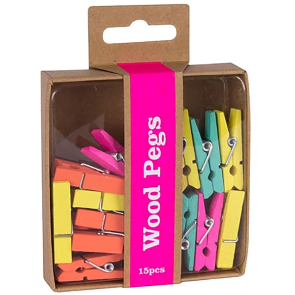 Set clestisori decorativi APLI AL015145, 15 bucati, diverse culori