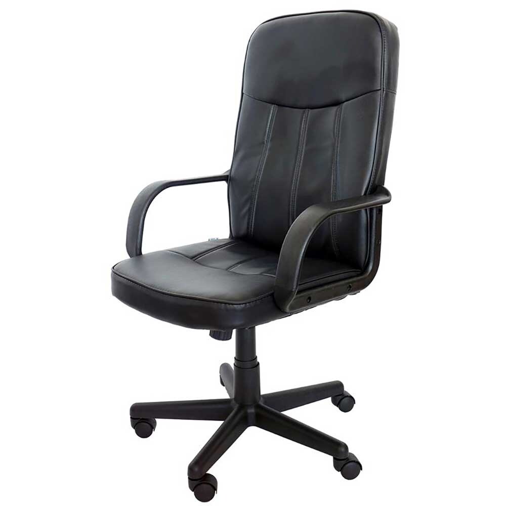 Scaun birou directorial CMX 2048, piele ecologica, negru