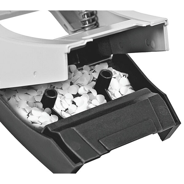 Perforator metalic LEITZ 5008, 30 coli, 2 perforatii, verde