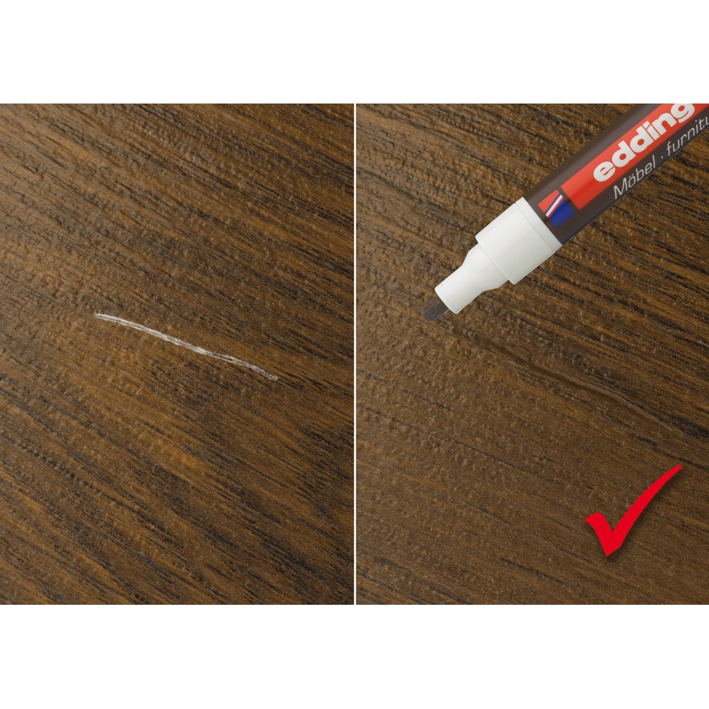 Marker retusuri mobilier lemn EDDING 8900, 1.5-2 mm, fag