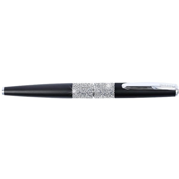 Stilou ONLINE Crystal Celebrites, cristale Swarovski, negru