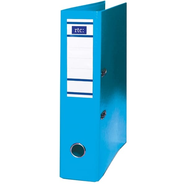 Biblioraft plastifiat RTC Esential, A4, 75 mm, bleu
