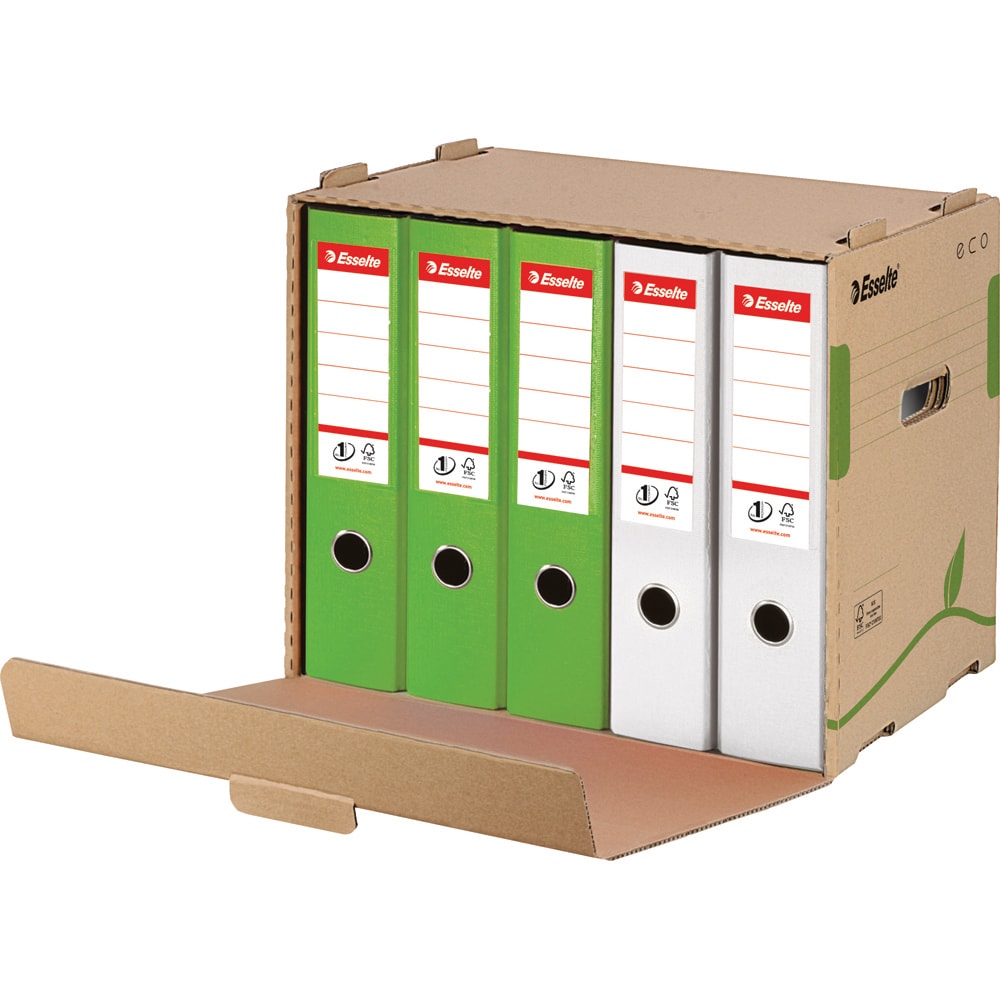 Cutie de arhivare ESSELTE Eco, 427 x 305 x 343 mm, carton, 1 bucata, maro