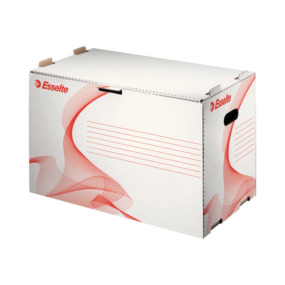 Cutie de arhivare ESSELTE Standard, 525 x 338 x 306 mm, carton, 1 bucata, alb