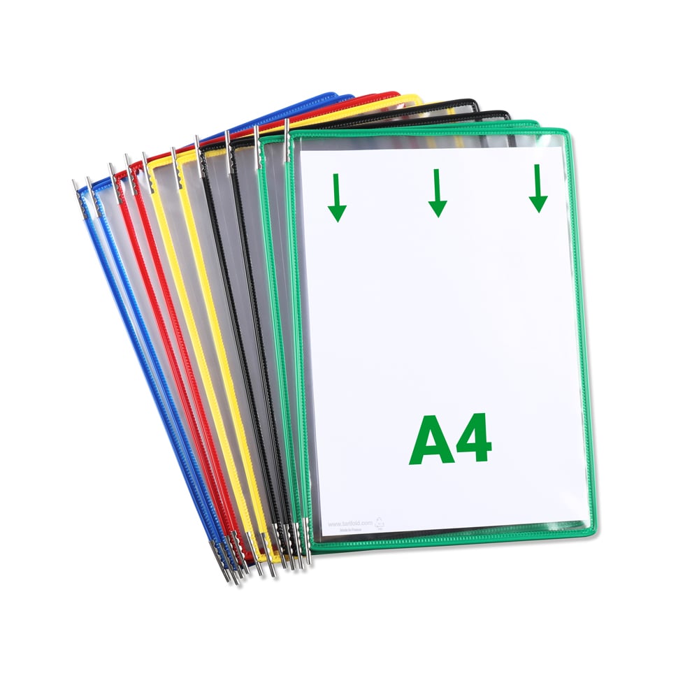 Display TARIFOLD, A4, 10 bucati, culori asortate