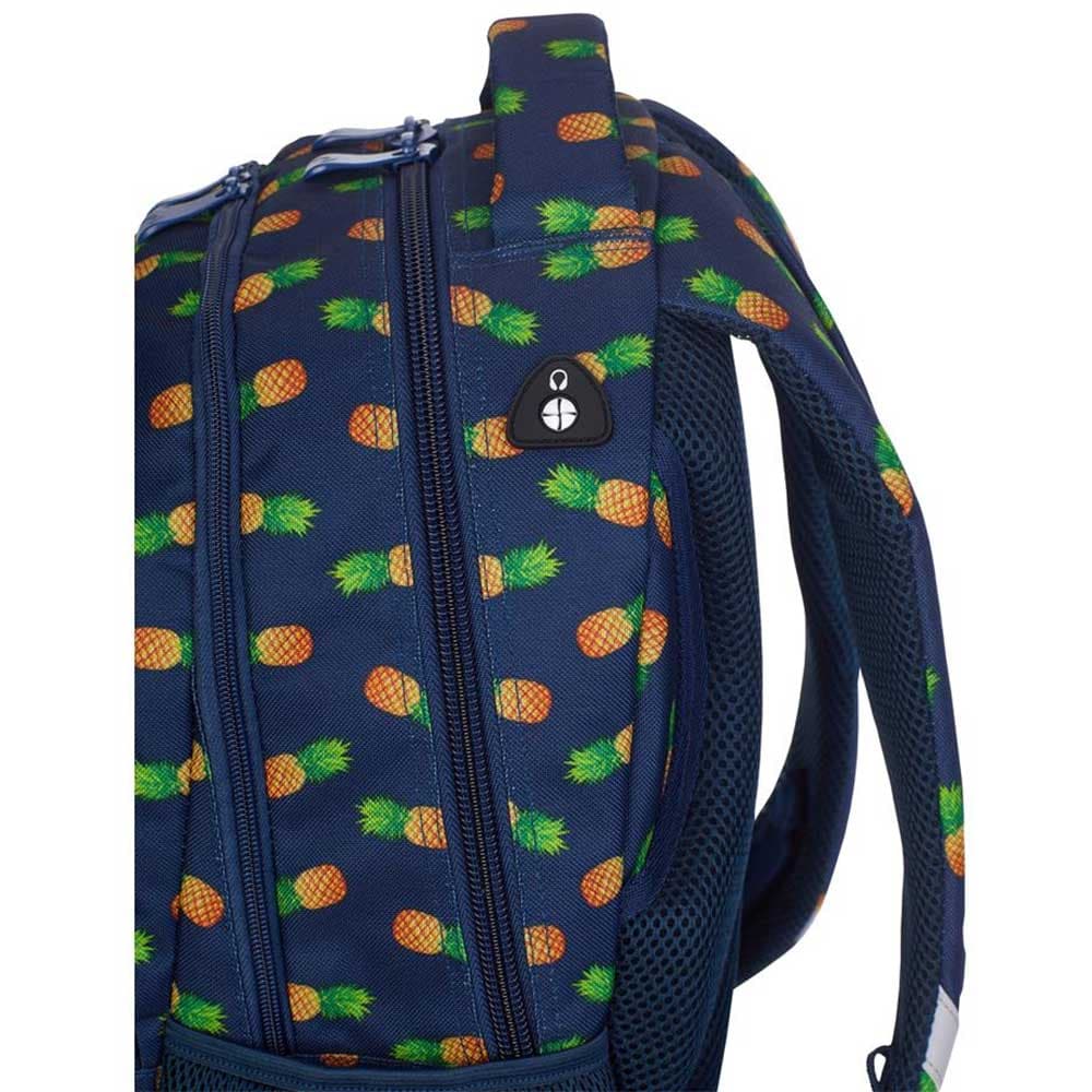 Ghiozdan HEAD HD-252, 4 compartimente, albastru