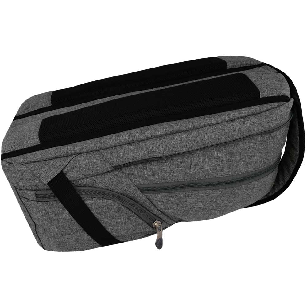 Ghiozdan MAJEWSKI St.Right Light Grey Melange BP35, gri