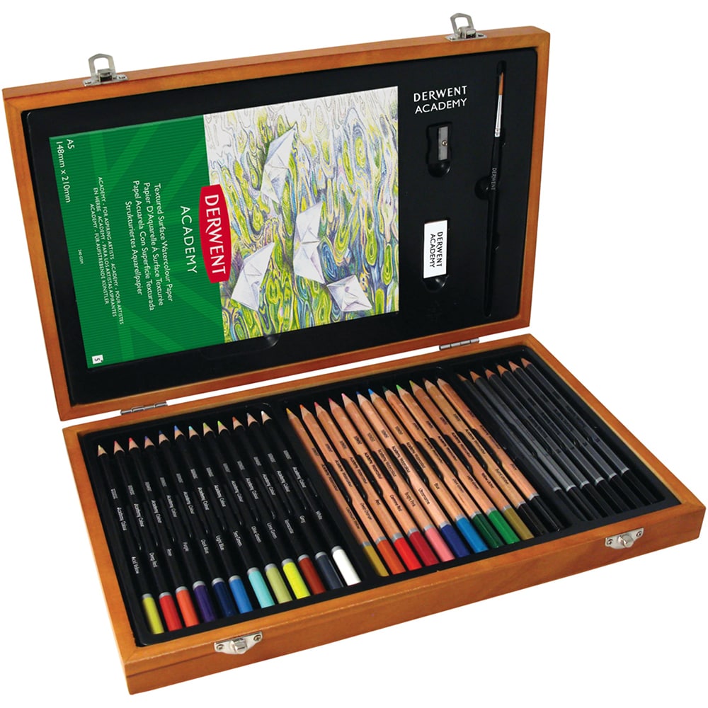 Set pentru desen DERWENT Academy, 35 piese