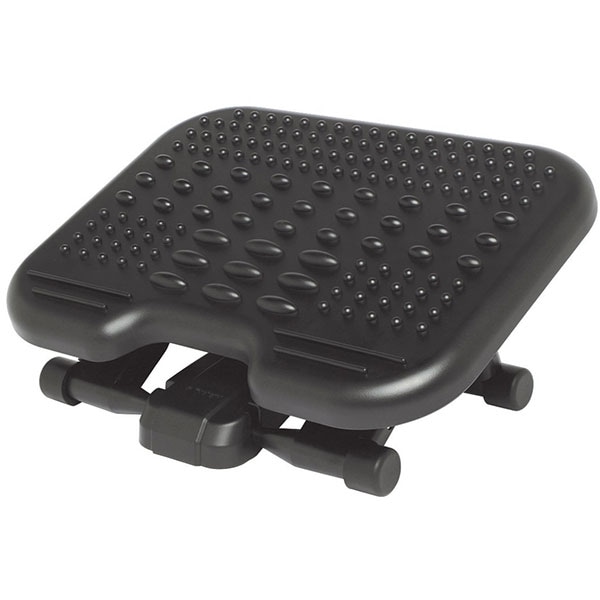 Suport picioare KENSINGTON SoleMassage, inaltime reglabila, negru